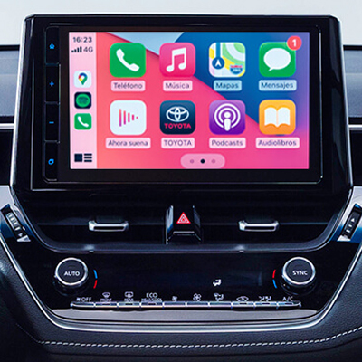 Más conectividad

Pantalla táctil de 9” con Apple CarPlay y Android Auto, para que te conectes y disfrutes del camino