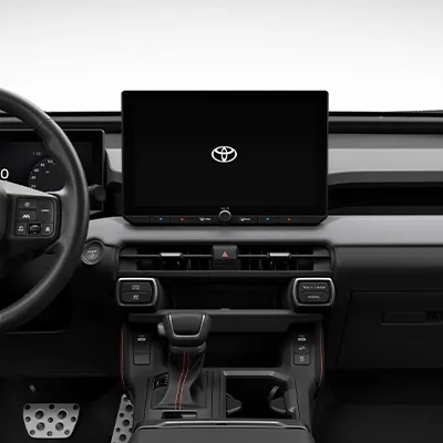 Pantalla multimedia de 12.9” que convierte cada viaje en una experiencia interactiva.
