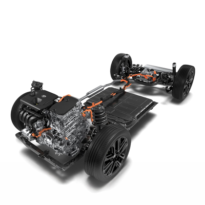 Motor Dynamic Force 2.5LT, potencia y eficiencia optimizadas para un rendimiento suave y ágil en todo tipo de caminos.